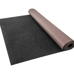 VEVOR Marine Carpet, 6 x 13 ft Boat Carpeting, Charcoal Black Marine Grade Boat Carpet, Indoor/Outdoor Marine Carpeting with Water-proof TPR Backing, Water-proof Carpet Roll for Home, Patio, Porch, De