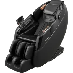 VEVOR Massage Chair, 4D Zero-Gravity Full Body Massage Chair with Extendable Footrest, Automatic Modes, Airbags, Waist & Leg Heating, Bluetooth Speaker, Touchscreen Control, for Home and Office Use