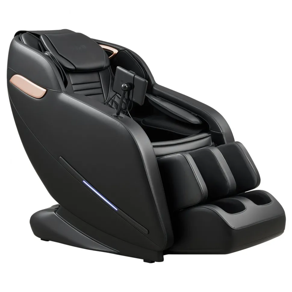 VEVOR Massage Chair, 3D Zero-Gravity Full Body Massage Chair with Extendable Footrest, Automatic Modes, Airbags, Waist & Leg Heating, Bluetooth Speaker, Touchscreen Control, for Home and Office Use