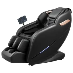VEVOR Massage Chair, 3D Zero-Gravity Full Body Massage Chair with Extendable Footrest, Automatic Modes, Airbags, Waist & Leg Heating, Bluetooth Speaker, Touchscreen Control, for Home and Office Use