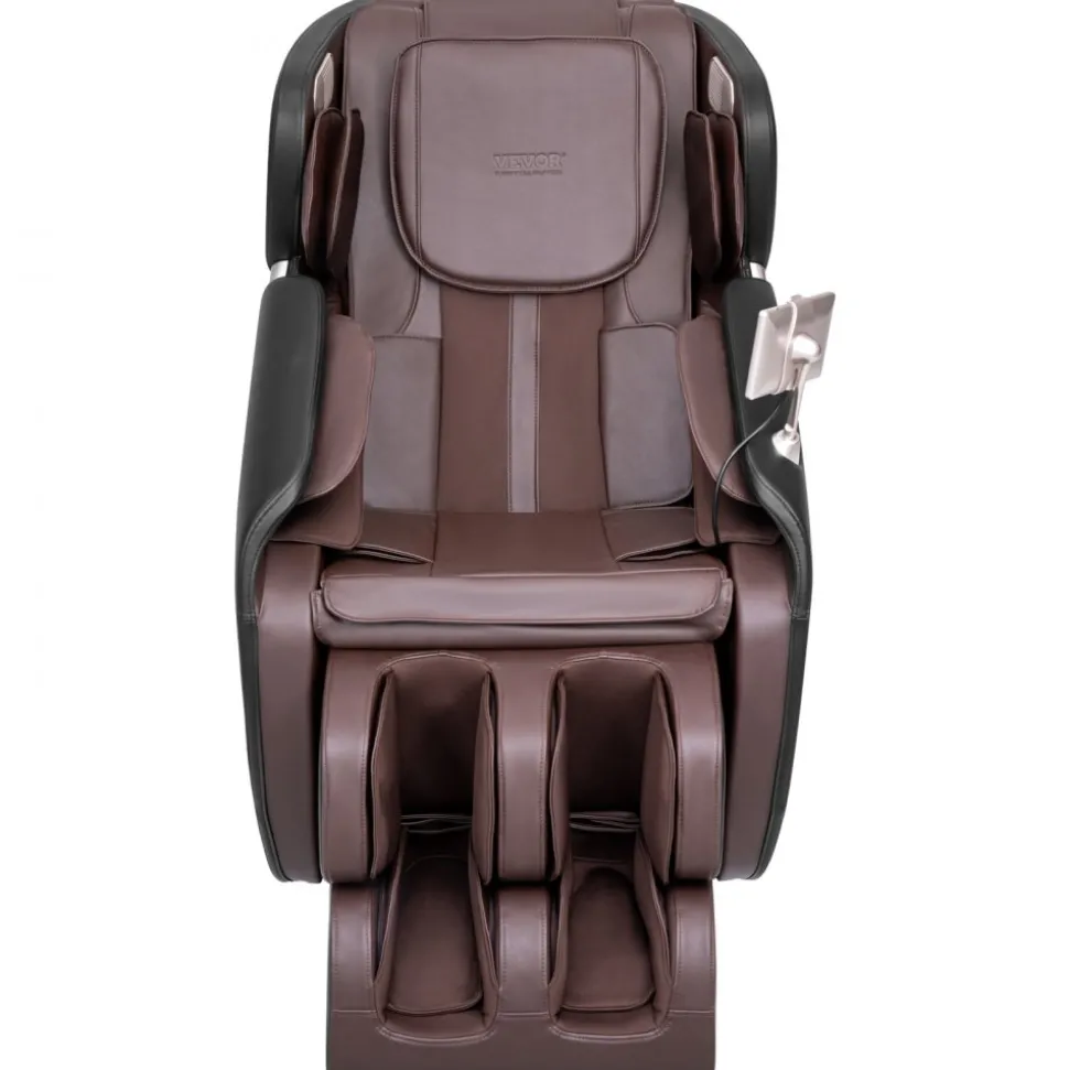 VEVOR Massage Chair - Full Body Zero Gravity Recliner with Multi Auto Modes, 3D Shiatsu, Heating, Bluetooth Speaker, Airbag, Foot Roller, and Touch Screen