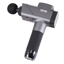 VEVOR Massage Gun Deep Tissue, Percussion Muscle Massager for Athletes - with 8 Speed Levels & 6 Massage Heads, 16V 2500mAh Batteries, Handheld Massage Gun for Pain Relief, Muscle Relaxation