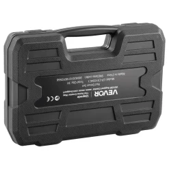 VEVOR Master Magnetic Impact Nut Driver Set 34-Piece, Metric & SAE Sizes, with Nut Setter, Quick Release Extension, Wing Nut Driver, Storage Box, Versatile for Automotive, Machinery, and DIY Tasks
