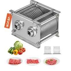 VEVOR Meat Cutter Machine Blade, 7 mm Replacement Commercial Blade for Model 90 Food Slicer, Stainless Steel, for Boneless Meat, Soft Vegetables