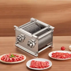 VEVOR Meat Cutter Machine Blade, 5 mm Replacement Commercial Blade for Model 90 Food Slicer, Stainless Steel, for Boneless Meat, Soft Vegetables