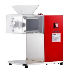 VEVOR Meat Cutting Machine, 850W Commercial Slicer, 3.5mm Heavy Duty Stainless Steel Blade Shredder for Boneless Meat Soft Vegetables, Electric Food Slicers for Kitchen Restaurant Supermarket