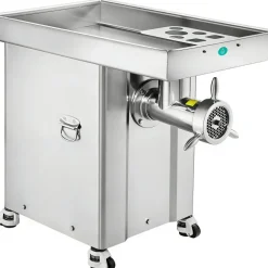 VEVOR Meat Grinder, 36.7 Lbs/Min Capacity Electric Meat Grinders w/ Blade, Grinding Plate, Sausage Maker, Stainless Steel Commercial Meat Mincer for Kitchen Restaurant Butcher Store