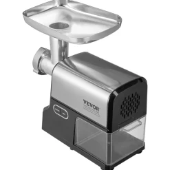 VEVOR Meat Grinder, 4.2 Lbs/Min Capacity Electric Meat Grinders with Blade, Grinding Plate, Sausage Maker, Kubbe Kit, Burger Press, Chopper Attachment, Stainless Steel Meat Mincer for Home Kitchen