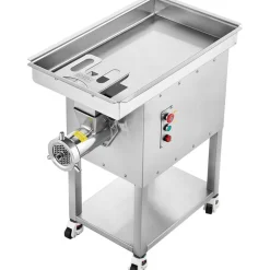 VEVOR Meat Grinder, 22 Lbs/Min Capacity Electric Meat Grinders w/ Blade, Grinding Plate, Sausage Maker, Stainless Steel Commercial Meat Mincer for Kitchen Restaurant Butcher Store