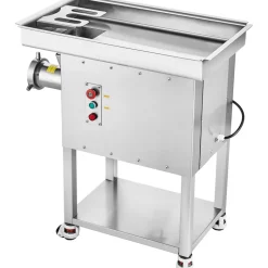 VEVOR Meat Grinder, 22 Lbs/Min Capacity Electric Meat Grinders w/ Blade, Grinding Plate, Sausage Maker, Stainless Steel Commercial Meat Mincer for Kitchen Restaurant Butcher Store