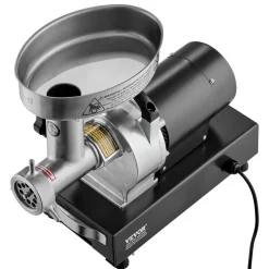 VEVOR Meat Grinder, 9 Lbs/Min Capacity Electric Meat Grinders with Blade, Grinding Plate, Sausage Maker, Stainless Steel Commercial Meat Mincer for Kitchen Restaurant Butcher Store