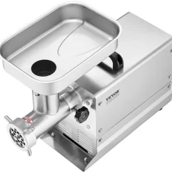 VEVOR Meat Grinder, 11 Lbs/Min Capacity Electric Meat Grinders with Blade, Grinding Plate, Sausage Maker, Stainless Steel Commercial Meat Mincer for Kitchen Restaurant Butcher Store