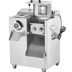 VEVOR Meat Grinder, 14 Lbs/Min Electric Meat Grinder, Slicer, Sausage Stuffer with Blade, Grinding Plate, Sausage Maker, Stainless Steel Meat Mincer Cabinet for Slice Shred Dice, Restaurant Butcher