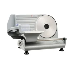 VEVOR Meat Slicer, 8.6" Electric Deli Slicer with 2 SUS420 Blades & 0-0.6" Adjustable Thickness, Dual Security Lock, 200W Home Food-Slicer for Frozen Meat, Ham, Baguett, Steak, ETL Approved