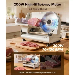 VEVOR Meat Slicer, 8.6