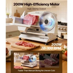 VEVOR Meat Slicer, 7.5