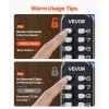 VEVOR Mechanical Keyless Entry Door Lock, 14 Key Mechanical Door Lock, Mechanical Keypad Door Lock with Handle, Stainless Steel Waterproof Keyless Gate Lock, for Home Office Outdoor Fence Garage Yard