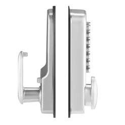 VEVOR Mechanical Keyless Entry Door Lock, 14 Key Mechanical Door Lock, Mechanical Keypad Door Knob, Single-Side Stainless Steel Waterproof Keyless Gate Lock, for Home Office Outdoor Fence Garage Yard