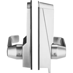 VEVOR Mechanical Keyless Entry Door Lock, 14 Key Mechanical Door Lock with Keys, Mechanical Keypad Door Lock with Handle, Stainless Steel Waterproof Keyless Gate Lock, for Home Office Outdoor Garage