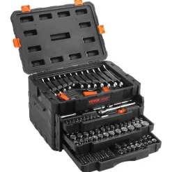 VEVOR Mechanics Tool Set and Socket Set, 1/4
