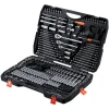 VEVOR Mechanics Tool Set, 314-Piece Mechanic Tool Kit, 1/4 in, 3/8 in, and 1/2 in Drive, Metric Socket Set, Wrenches, Screwdriver Bits, Accessories, and Storage Case, for Automotive and Home Repair