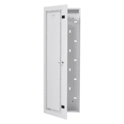 VEVOR Media Enclosure, 42-Inch, Structured Media Center with Vented Hinged Door, Cable Management Box, Structured Wiring Multi-Media Cabinet, Recessed Electrical Media Box, for Network Distribution