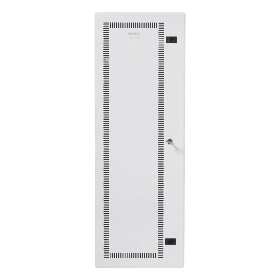 VEVOR Media Enclosure, 42-Inch, Structured Media Center with Vented Hinged Door, Cable Management Box, Structured Wiring Multi-Media Cabinet, Recessed Electrical Media Box, for Network Distribution