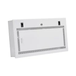 VEVOR Media Enclosure, 28-Inch, Structured Media Center with Vented Hinged Door, Cable Management Box, Structured Wiring Multi-Media Cabinet, Recessed Electrical Media Box, for Network Distribution