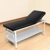 VEVOR Medical Exam Table, 500LBS Loading Medical Examination Bed with 0°–40° Adjustable Backrest, Physical Therapy Exam Table with Storage Shelf & Paper Roll Dispenser for Hospital Clinic Rehab Center