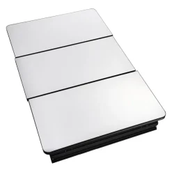 VEVOR Medicine Cabinet, 25.5 x 40 inch, Medicine Cabinet for Bathroom with Mirror, Aluminum Frame Bathroom Wall Cabinet, 4-layer Adjustable Shelves, Recessed & Wall-mounted Installation