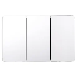VEVOR Medicine Cabinet, 25.5 x 40 inch, Medicine Cabinet for Bathroom with Mirror, Aluminum Frame Bathroom Wall Cabinet, 4-layer Adjustable Shelves, Recessed & Wall-mounted Installation