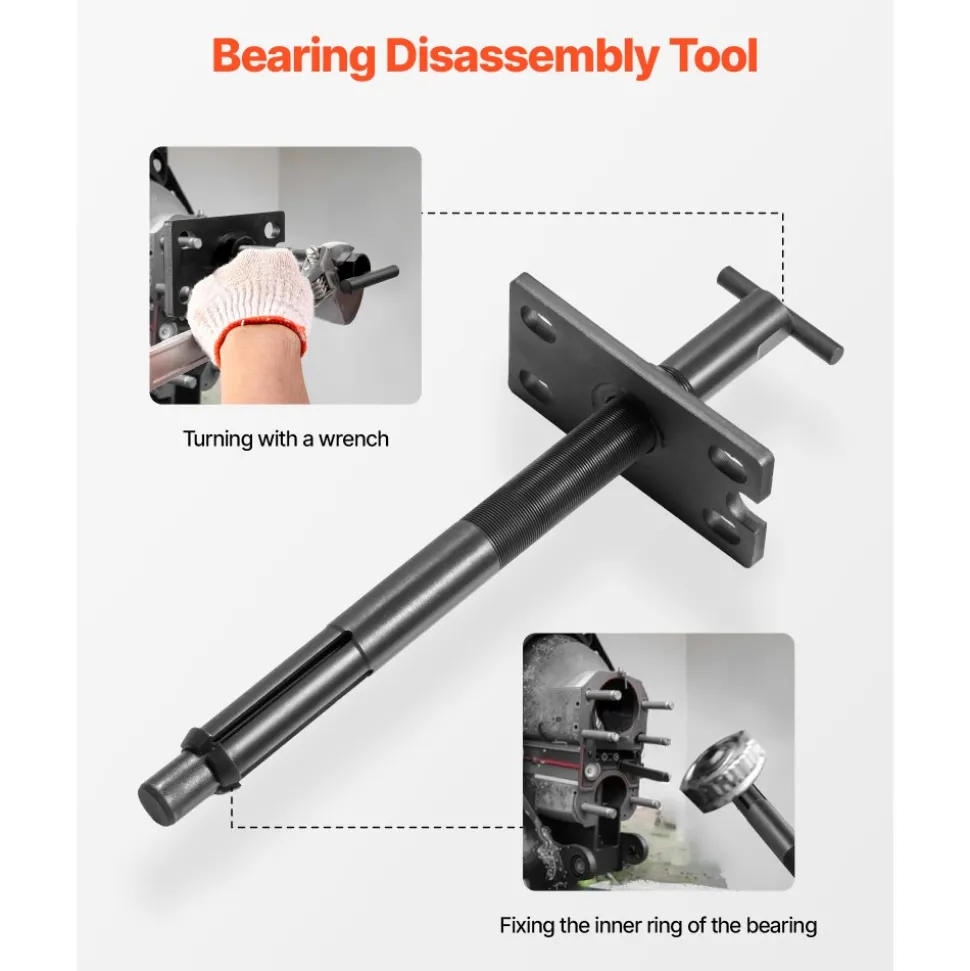 VEVOR Mercruiser Alignment Tool & Gimbal Bearing Puller Set, Compatible with Mercruisers, OMC, Volvo Cobra Bell Housings, Engine Alignment Bearing Puller Seal Bellow Expander Tools Puller Installer