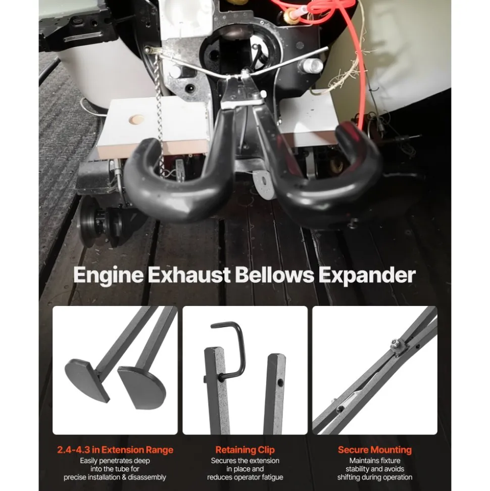 VEVOR Mercruiser Alignment Tool & Gimbal Bearing Puller Set, Compatible with Mercruisers, OMC, Volvo Cobra Bell Housings, Engine Alignment Bearing Puller Seal Bellow Expander Tools Puller Installer