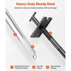 VEVOR Mercruiser Alignment Tool & Gimbal Bearing Puller Set, Compatible with Mercruisers, OMC, Volvo Cobra Bell Housings, Engine Alignment Bearing Puller Seal Bellow Expander Tools Puller Installer