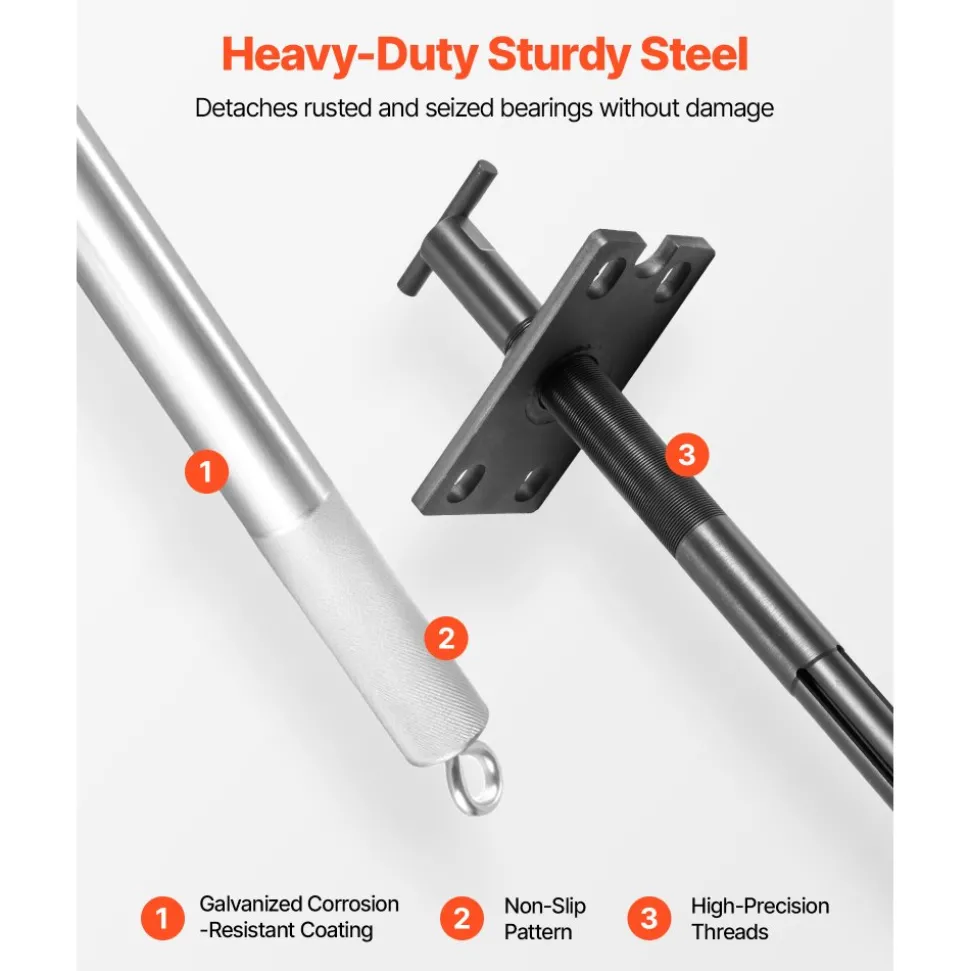 VEVOR Mercruiser Alignment Tool & Gimbal Bearing Puller Set, Compatible with Mercruisers, OMC, Volvo Cobra Bell Housings, Engine Alignment Bearing Puller Seal Bellow Expander Tools Puller Installer