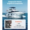 VEVOR Mercruiser Alignment Tool & Gimbal Bearing Puller Set, Compatible with Mercruisers, OMC, Volvo Cobra Bell Housings, Engine Alignment Tool, Bearing Puller Seal Bellow Expander Tools Easy-to-Use