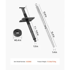 VEVOR Mercruiser Alignment Tool & Gimbal Bearing Puller Set, Compatible with Mercruisers, OMC, Volvo Cobra Bell Housings, Engine Alignment Tool, Bearing Puller Seal Bellow Expander Tools Installer