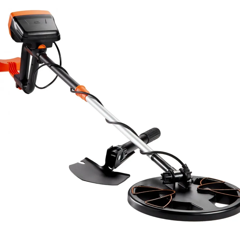 VEVOR Metal Detector for Adults & Kids, 8 Inch Waterproof Search Coil with High Accuracy Pointer Display, Adjustable 38''-49'' Gold Detector, Lightweight Aluminum Stem for Detecting Gold Treasure