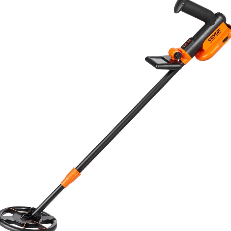 VEVOR Metal Detector for Kids, 6 Inch, 25''-37'' Adjustable Gold Detector, IP68 Waterproof Search Coil with LCD Display Advanced DSP Chip, Lightweight for Junior & Youth Detecting Gold Coin Treasure