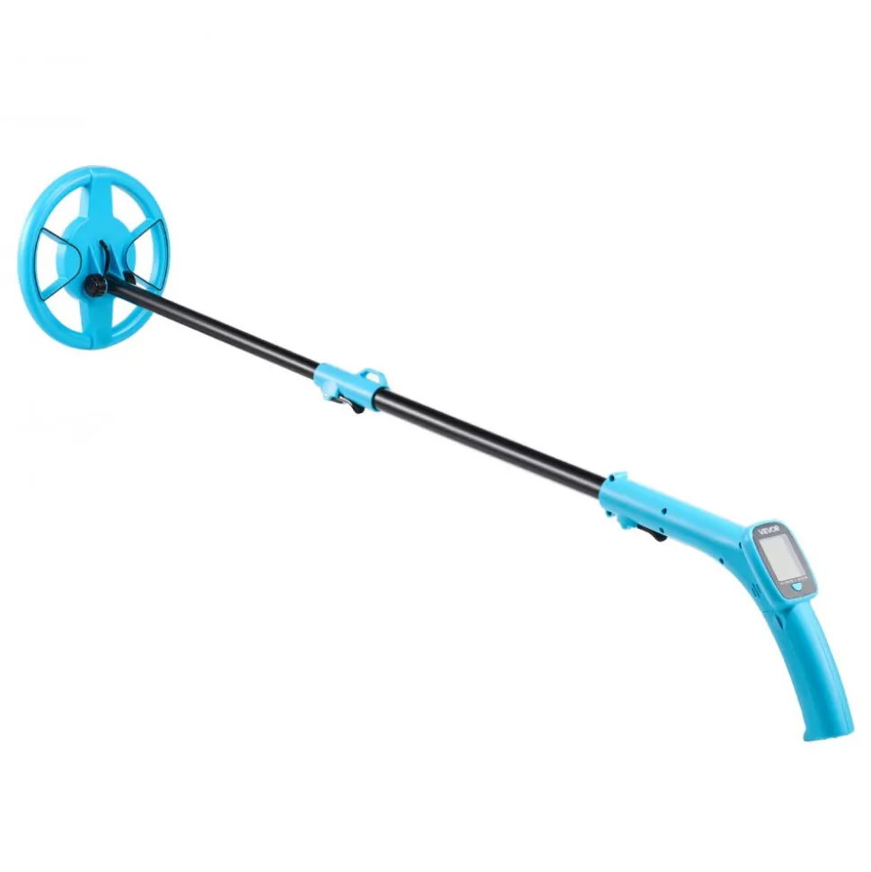 VEVOR Metal Detector, 4", Lightweight Metal Detector with LCD Display, 6" IP68 Waterproof Search Coil, Adjustable 25.6"-36.6" High Accuracy Gold Detector, Easy to Use, for Detecting Gold Exploration