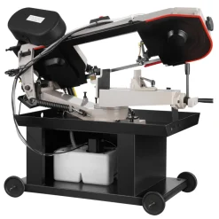 VEVOR Metal Horizontal Band Saw, 7 x 8.25 in Rectangular Cutting Capacity, 110/220V Vertical Cutting Bandsaw with 1.1 kW Motor, 0-45° Angle Adjustment, Variable Speed, for Metal, Wood, and Plastic