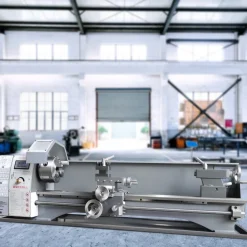 VEVOR Metal Lathe Machine, 211 mm x 750 mm, Precision Benchtop Power Metal Lathe, 0-2500 RPM Continuously Variable Speed, 750W Brushless Motor Metal Gears, with Tool Box for Processing Precision Parts