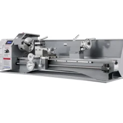 VEVOR Metal Lathe 8.7 x 29.5 Inch/220 x 750MM Mini Metal Lathe 1.1KW Infinitely Variable Speed  Mini Lathe Machine  LED Screen for Counter Face Turning Driling