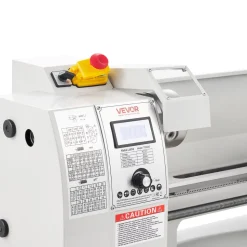 VEVOR Metal Lathe 8 x 16 in 650W Benchtop Lathe Machine Variable Speed, 2500 RPM Max Speed with Metal Gear, Reversible Direction, 14 Metric 10 Imperial Threads, for Precision Metalworking Turning