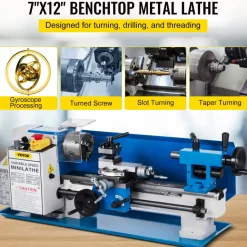 VEVOR Metal Lathe 7