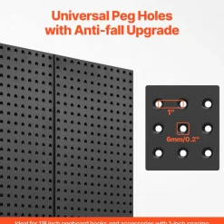 VEVOR Metal Pegboard Panels, 24