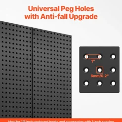 VEVOR Metal Pegboard Panels, 24