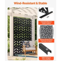 VEVOR Metal Privacy Screen, 47