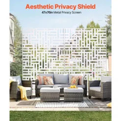 VEVOR Metal Privacy Screen, 47