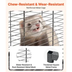 VEVOR Metal Small Animal Cage 37.8